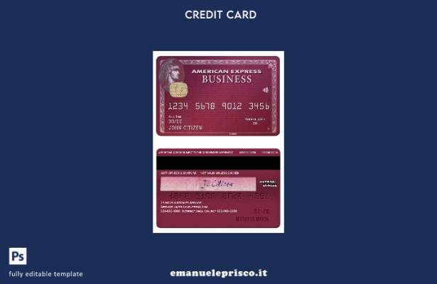 stile verificato modello di carta prugna da visita USA BB&T Corp. bank amex